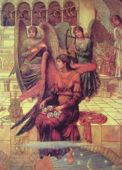 Succulent Wallpaper The Rampart of God's House Detail 1 Strudwick